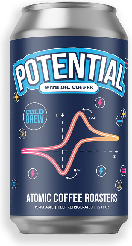 A can of POTENTIAL cold brew