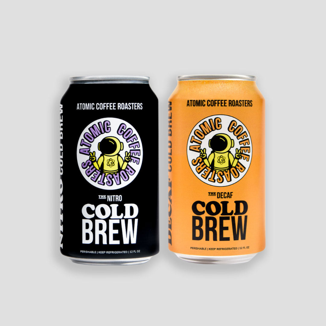 Nitro Cold Brew Cans | Atomic Coffee Roasters