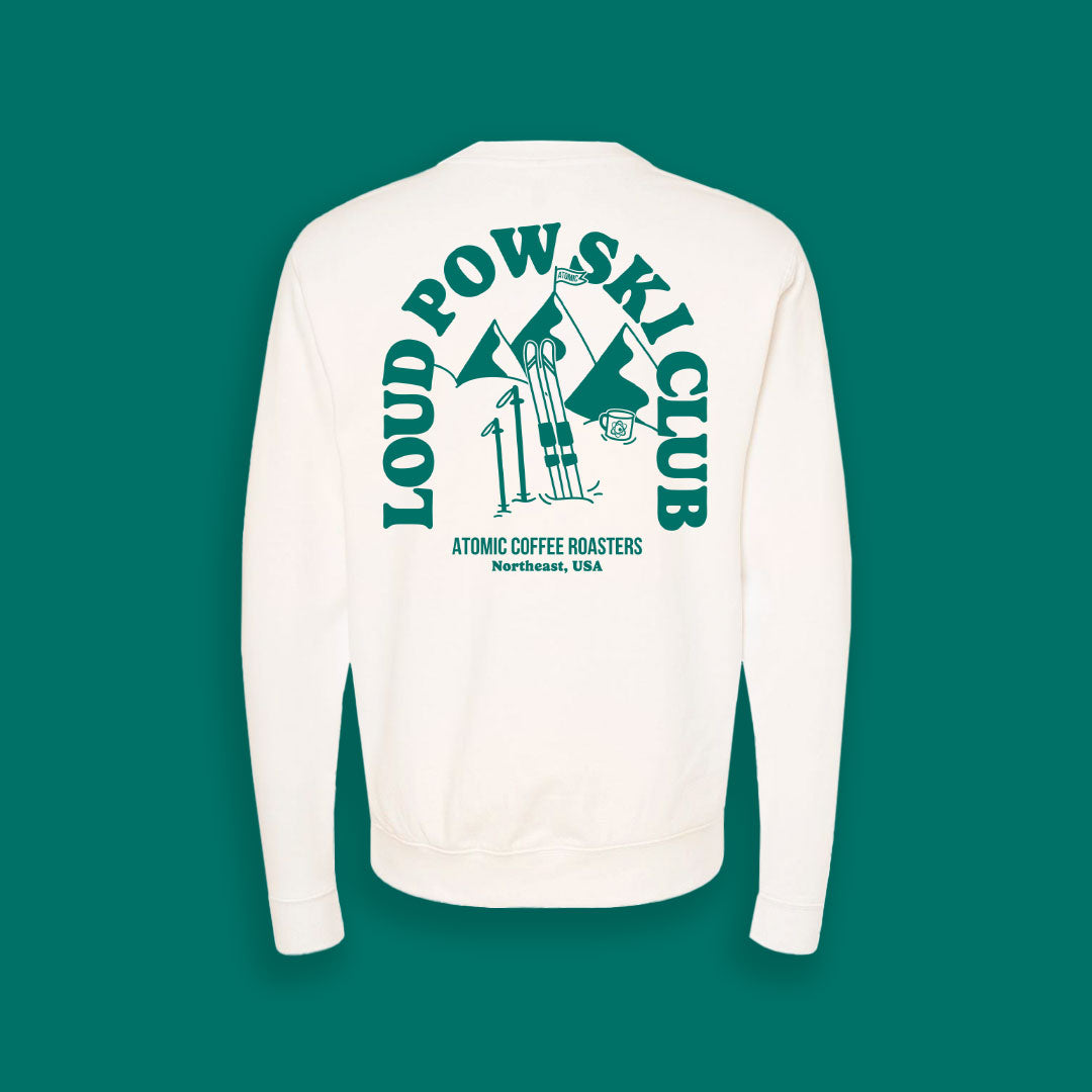 Loud Pow Ski Club Crewneck