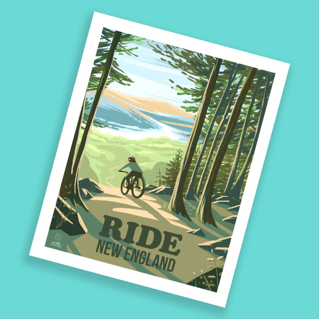 Singletrack x Kat Maus Print
