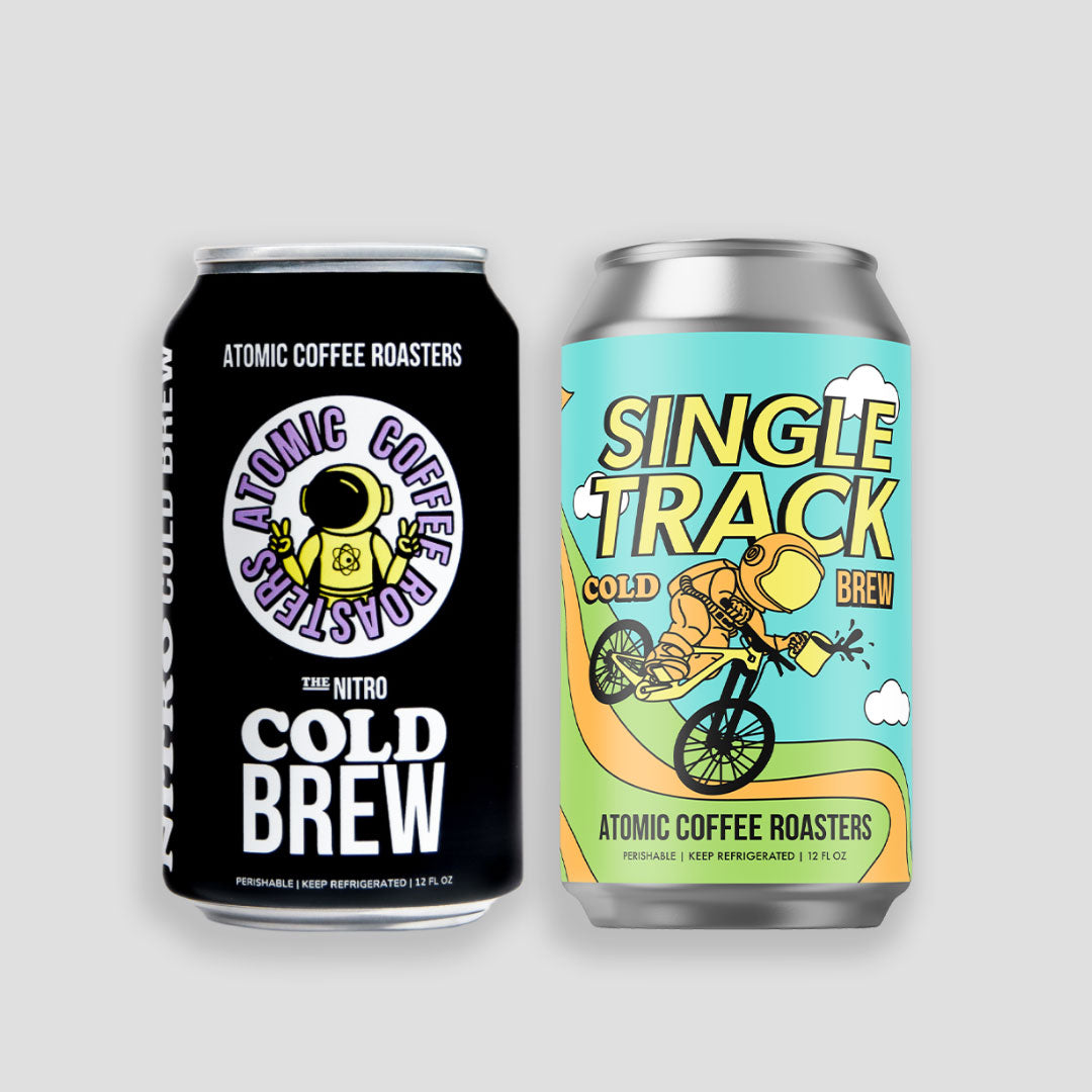 Nitro Cold Brew Cans | Atomic Coffee Roasters