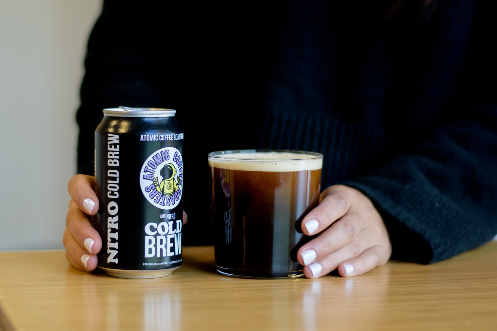 Nitro Cold Brew Cans | Atomic Coffee Roasters