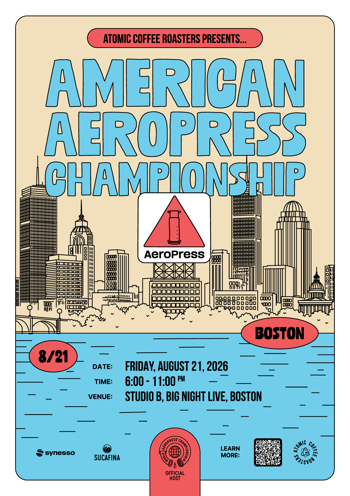 American AeroPress Championship 2026 poster
